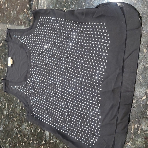 Pretty Rebellious Sparkly Sequin Blouse - Picture 4 of 8